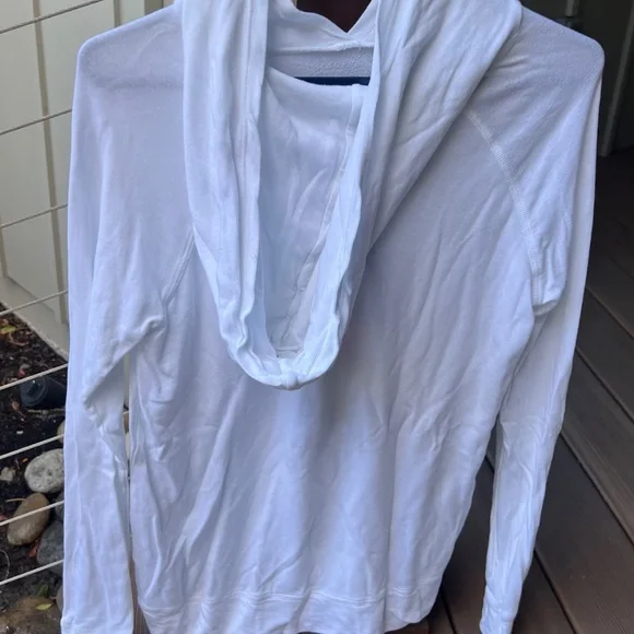 Sundry- Women's Long Sleeve Hooded Light Weight Tee- Size 1 (S) - Picture 4 of 10